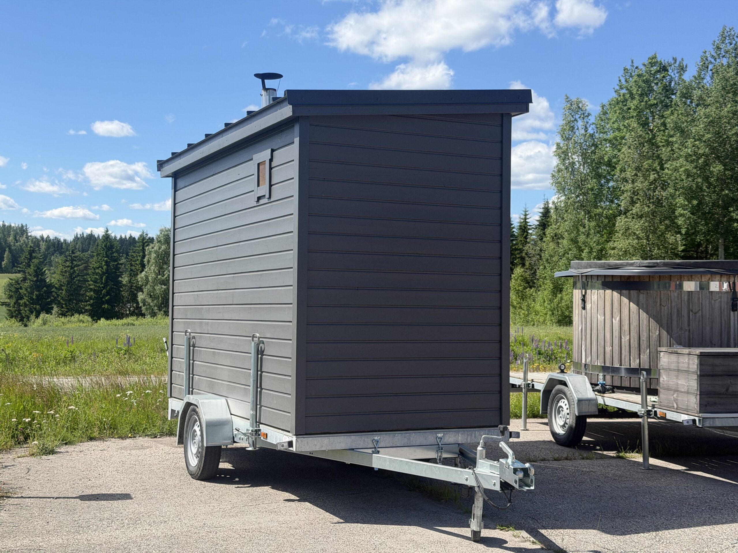 Saunakärry ulkoa